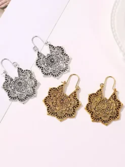 Hollow Flower Bohemian Earrings For Women 2026