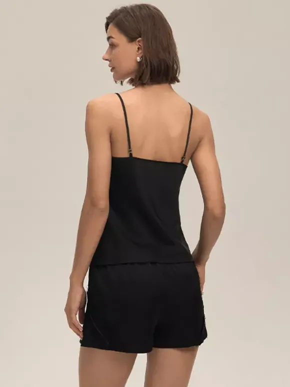 Home Wear Straps Neck Sleeveless Clothes Polyester Outfit