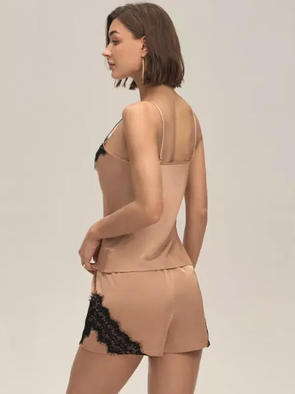 Home Wear Straps Neck Sleeveless Clothes Polyester Outfit