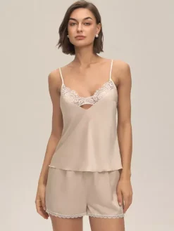 Home Wear Straps Neck Sleeveless Clothes Chiffon Outfit