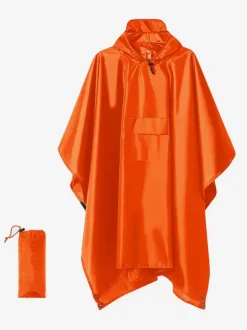 Hooded Hiking Cape Raincoat for Adults