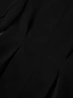 Hourglass Blazer Set For Women - Black Old Money Peplum Suit With Mini Skirt - 2026 Spring Work Event Outfit