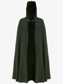 Hunter Green Vintage Retro Polyester Retro Costumes For Man