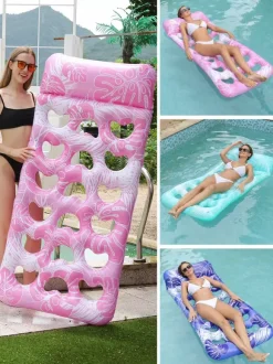 Inflatable Pool Lounger With Stylish Print 2026