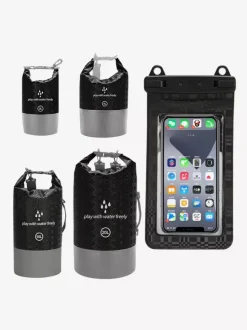 2-in-1 Roll Top Waterproof Dry Bag With Matching Phone Waterproof Case