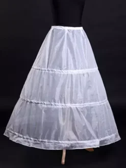Ivory Wedding Petticoat Tulle A Line Boneless Bridal Petticoat