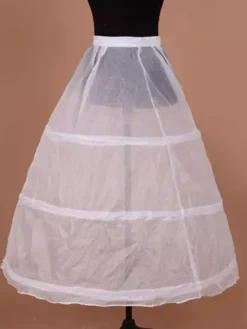 Ivory Wedding Petticoat Tulle A Line Boneless Bridal Petticoat
