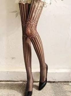 Jacquard Nylon Hosiery