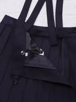 Japanese School Uniform Classic Lolita SK Black Pleated Lolita Skirts