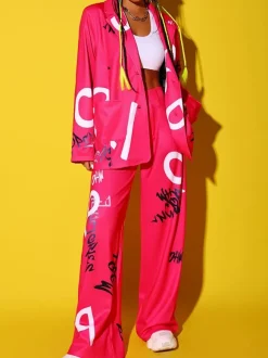 Jazz Dance Costumes Girl's Polyester Pants Dancing Wear