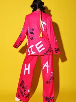 Jazz Dance Costumes Girl's Polyester Overcoat Dancing Wear