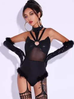 Jazz Dance Costumes Girl's Polyester Dancing Wear