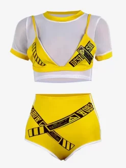 Jazz Dance Costumes Girl's Polyester Top Pants Dancing Wear