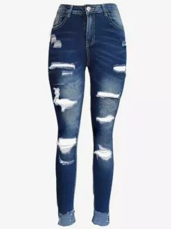 Jeans Women's Bottoms Charming Casual Street Wear Jeans
