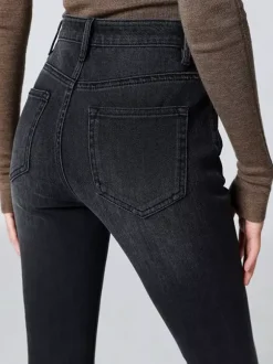 Jeans Women's Bottoms Flared Modern Casual Jeans
