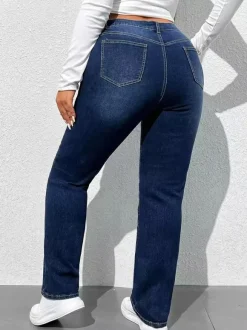Jeans Women's Bottoms Modern Casual Denim Daily Casual Jeans