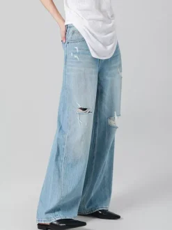 Jeans Women's Bottoms Sexy Casual Raised Waist Jeans