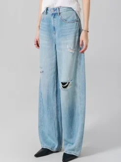 Jeans Women's Bottoms Sexy Casual Raised Waist Jeans