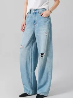 Jeans Women's Bottoms Sexy Casual Raised Waist Jeans