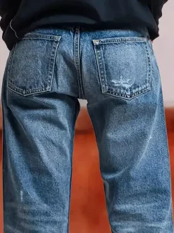 Jeans Women's Straight Charming Denim Casual Bottoms Jeans
