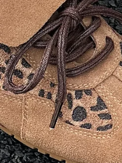 Khaki Micro Suede Upper Round Toe 0.6