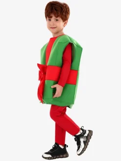 Kid Christmas Cosplay Christmas Gift Box Costumes