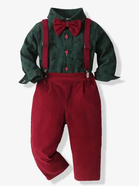 Kid Christmas Cosplay Clothing Full Set Pack