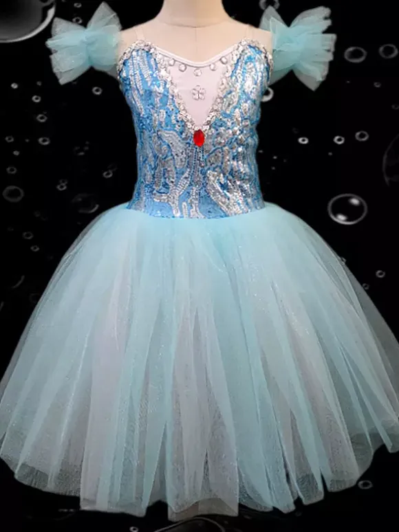 Kids Ballet Dress Various Colors Ballerina Tutu For Performance Swan Dance Dress
