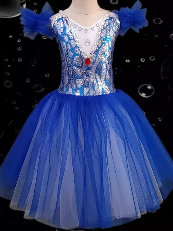 Kids Ballet Dress Various Colors Ballerina Tutu For Performance Swan Dance Dress