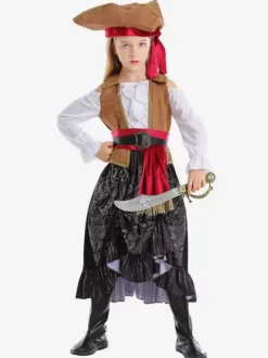 Kids Carnival Halloween Pirate Costumes Outfit