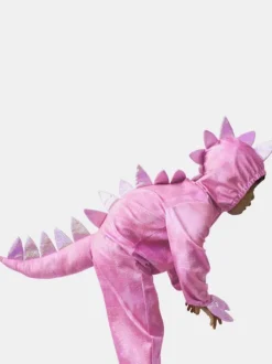 Kids Halloween Costumes Rose Dinosaur Polyester Jumpsuit Holiday Costume