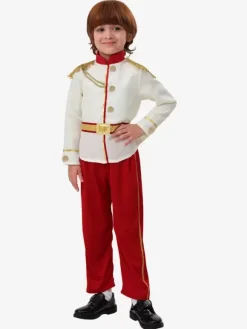 Kids Halloween Costumes Red Halloween Polyester Set Kid's Top Pants