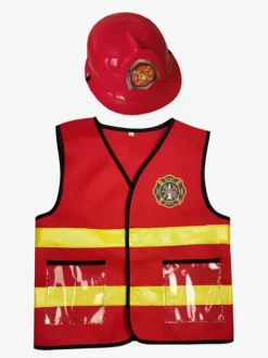 Kids Halloween Costumes Red Halloween Set Kid's Polyester Accessory Waistcoat