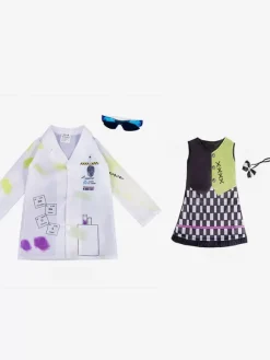 Kids Halloween Costumes White Halloween Polyester Fiber Polyester Set Kid's Top