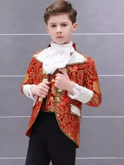 Kids Halloween Retro Palace Retro Set Kid's Waistcoat Pants