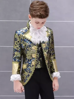 Kids Halloween Retro Palace Retro Set Kid's Waistcoat Pants