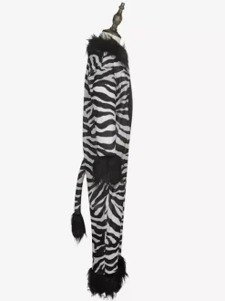 Kids Zebra Kigurumi Pajamas Onesie Animal Printed Costumes