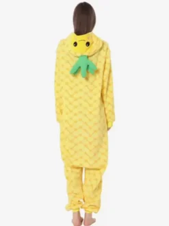 Kigurumi Onesie Pajamas Adult's Lover's Cartoon Food Polyester Jumpsuit