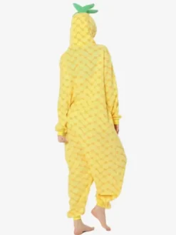 Kigurumi Onesie Pajamas Adult's Lover's Cartoon Food Polyester Jumpsuit