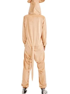 Kigurumi Pajamas Onesie Kangaroo Adults Unisex Flannel Winter Sleepwear Costume Cosplay Carnival onesie pajamas