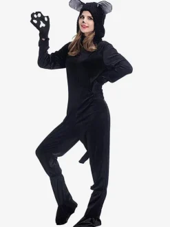 Kigurumi Pajamas Cats Woman's Shoes Cover Winter Sleepwear Animal Costume Halloween onesie pajamas
