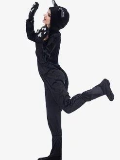 Kigurumi Pajamas Cats Woman's Shoes Cover Winter Sleepwear Animal Costume Halloween onesie pajamas