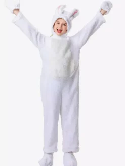 Kigurumi Pajamas Onesie Animal Halloween Kid's Polyester Gloves Jumpsuit Hat