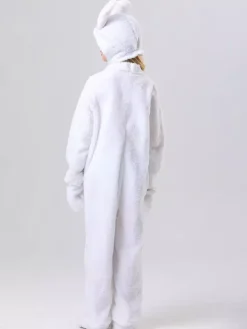 Kigurumi Pajamas Onesie Animal Halloween Kid's Polyester Gloves Jumpsuit Hat