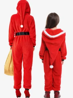 Kigurumi Pajamas Onesie Christmas Red Winter Sleepwear Animal Costume Halloween onesie pajamas