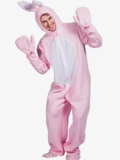 Kigurumi Pajamas Onesie Halloween Adult's Pink Polyester Jumpsuit Kigurumi Costumes
