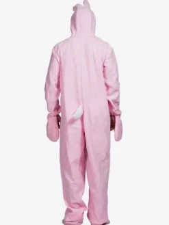 Kigurumi Pajamas Onesie Halloween Adult's Pink Polyester Jumpsuit Kigurumi Costumes