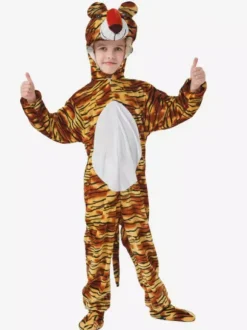 Kigurumi Pajamas Onesie Halloween Animal Kid's Polyester Jumpsuit