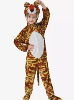 Kigurumi Pajamas Onesie Halloween Animal Kid's Polyester Jumpsuit