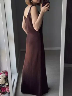 Knit 3-piece Co-ord Set Maxi Dress And Long Cardigan And Slip Dress For Women 2026